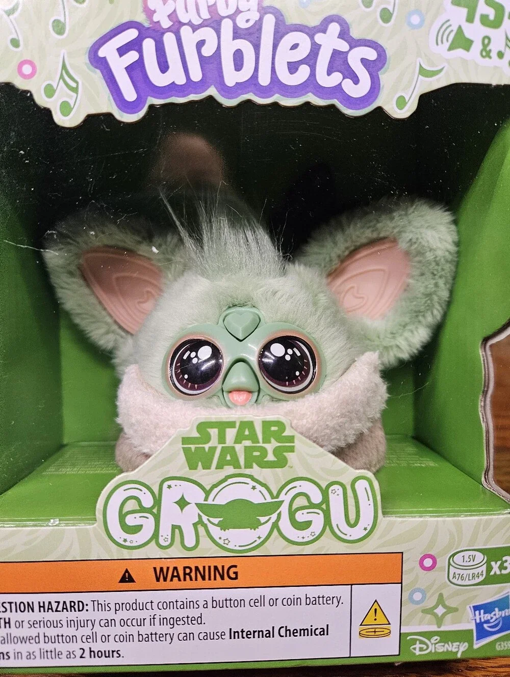 Hasbro Furby Furblets Star Wars Grogu Keychain - Picture 6 of 6
